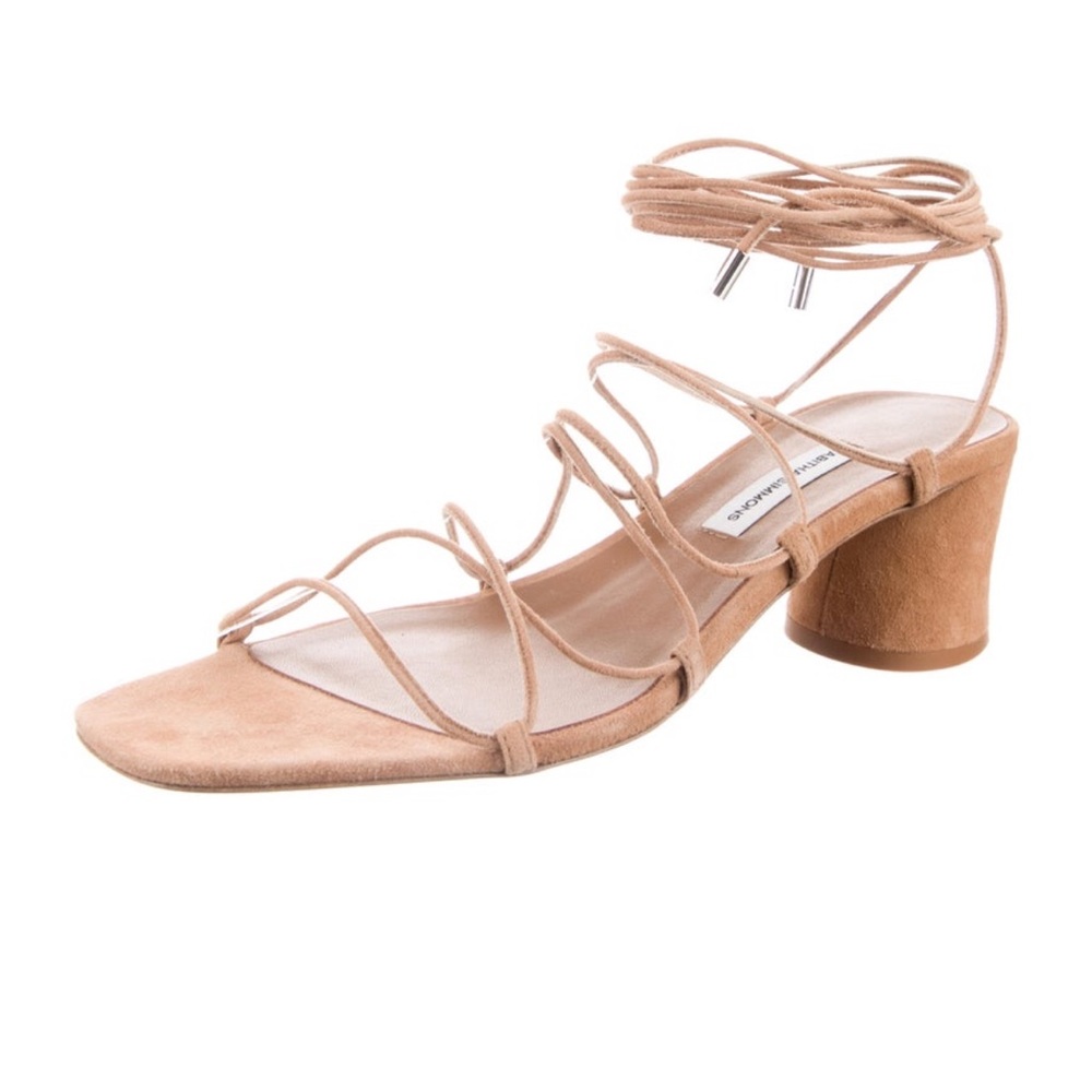 Tabitha Simmons Suede Gladiator Sandals